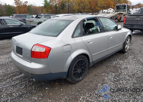 2003 Audi A4 1.8T z USA, uszkodzony, nr VIN WAULC68EX3A248680